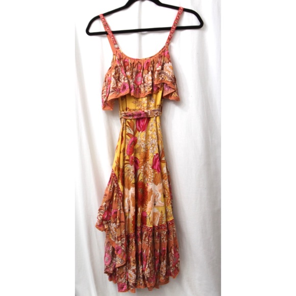 UFT Spell & The Gypsy Siren Song Strappy Midi Dress XS - Picture 11 of 16